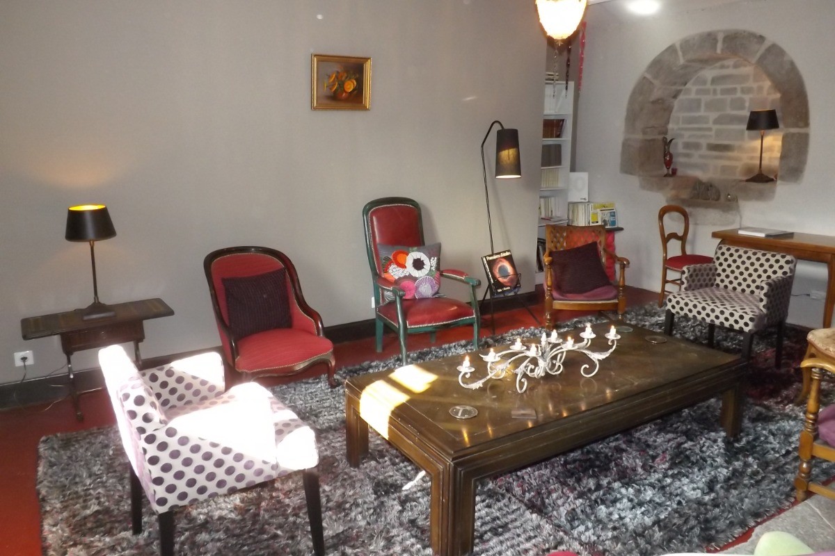 le coin salon de la maison