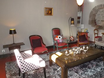 le coin salon de la maison