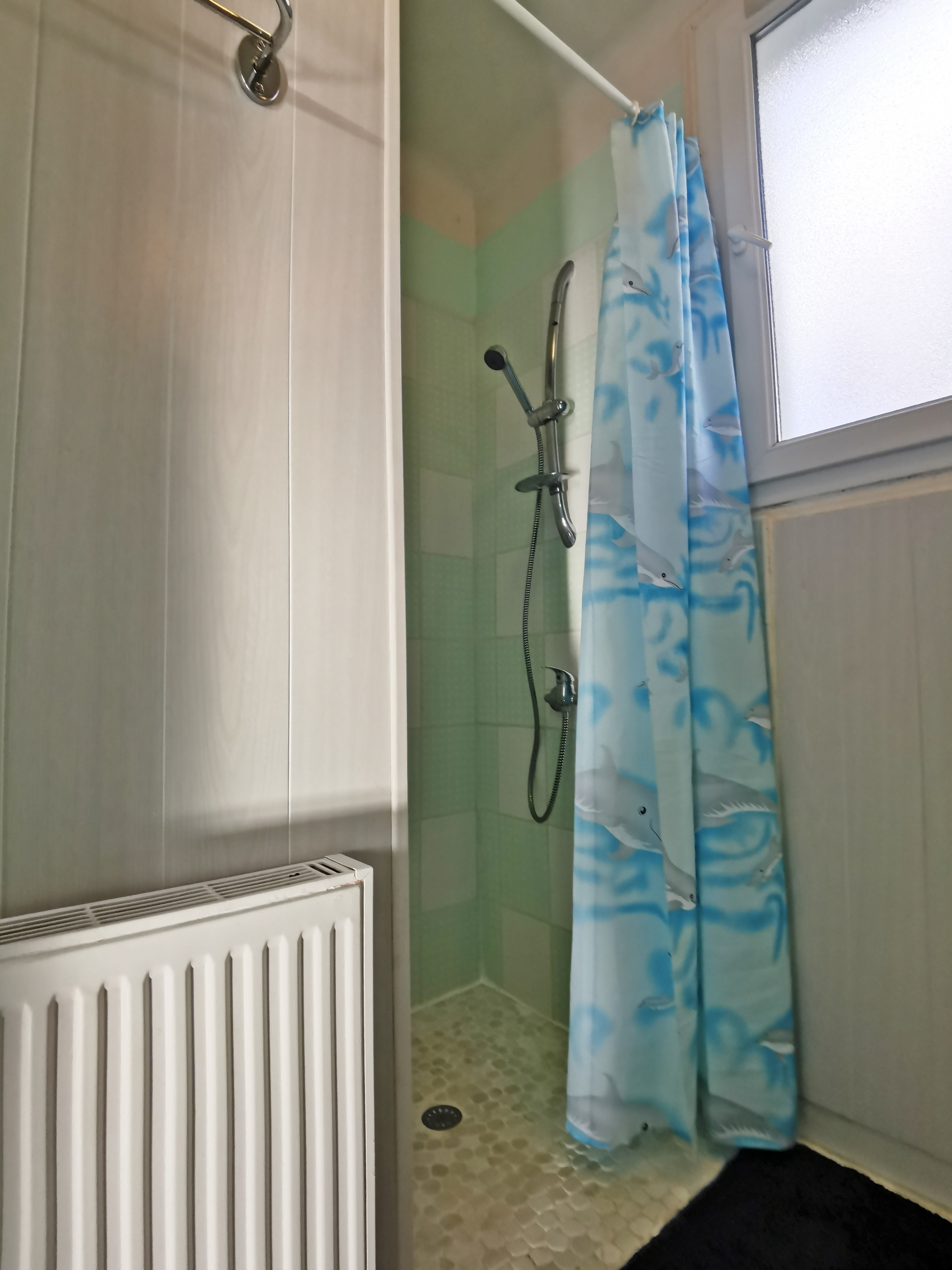 Shower room stump