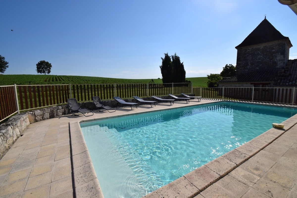 Piscine partagée