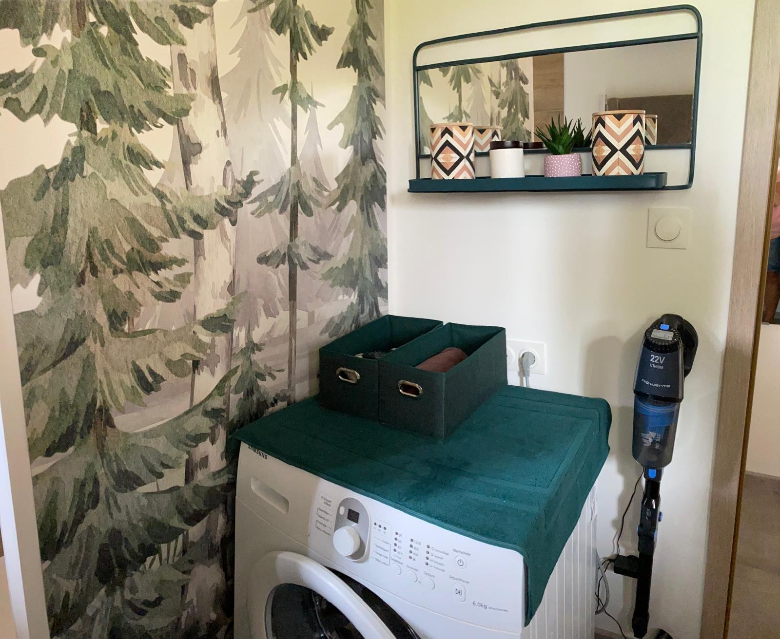 Salle d'eau - Chalet L’ Ecureuil de Martimpré à Gerbépal