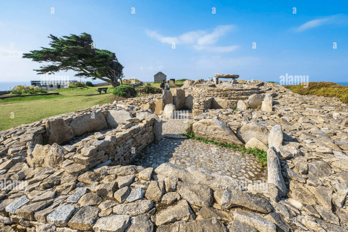 Site archéologique Menez Dregan Plouhinec