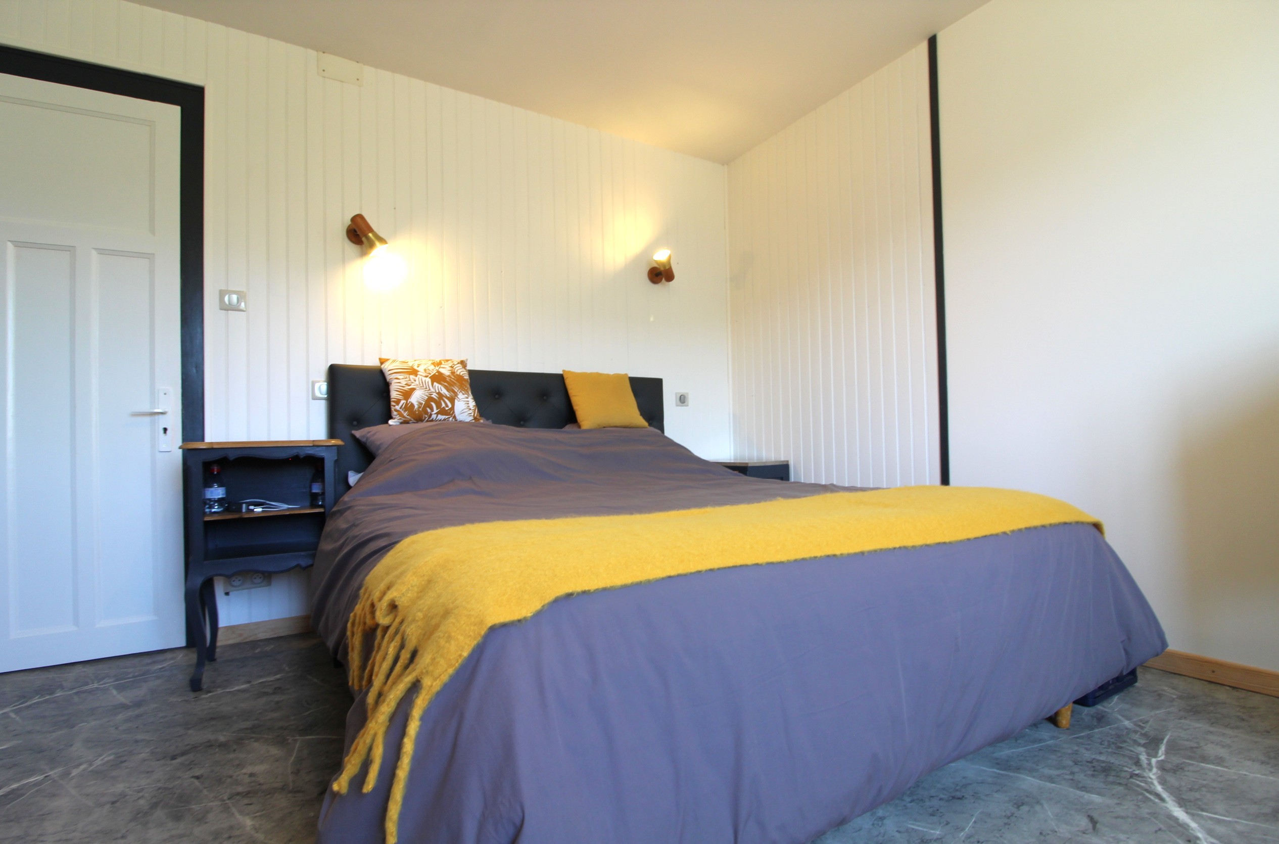 Chambre n°1 - Gîte La Louvière La Bresse