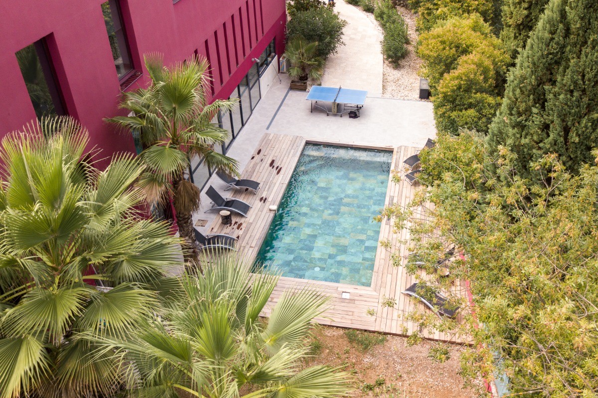 Grande piscine à Montpellier