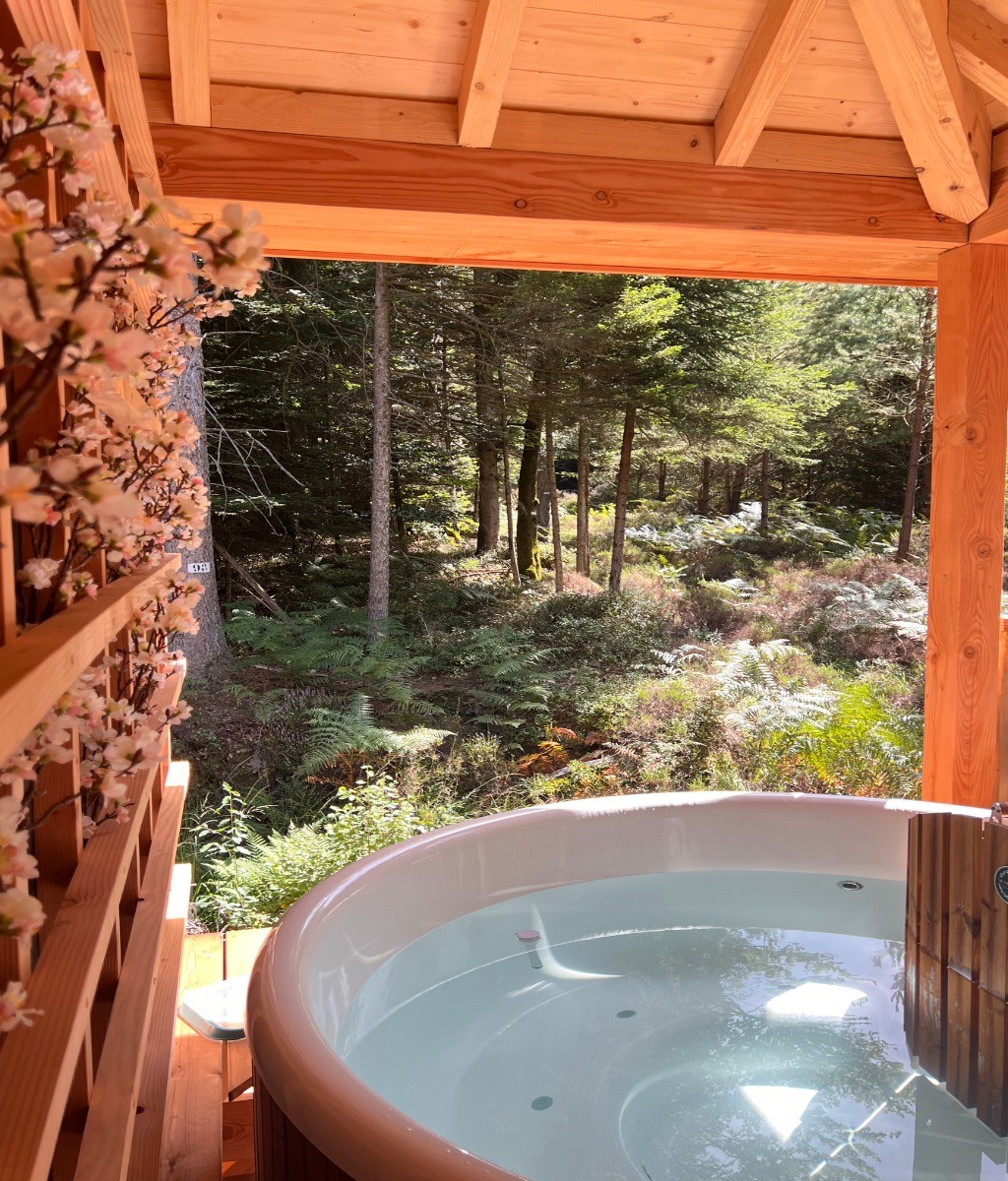 Bains finlandais sur la terrasse - Ryokan - Domaine Ouréa