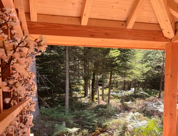 Bains finlandais sur la terrasse - Ryokan - Domaine Ouréa