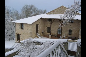 La Borde en hiver