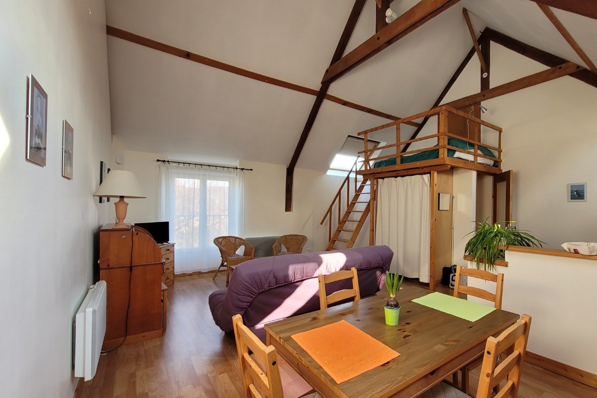 Location, Studio Loft, 2 personnes, Ploubalay, Beaussais sur Mer, Mme Blondeau