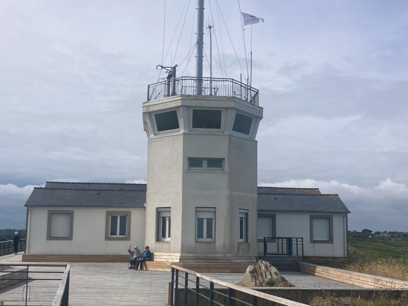 The Pointe du Grouin semaphore in Cancale.