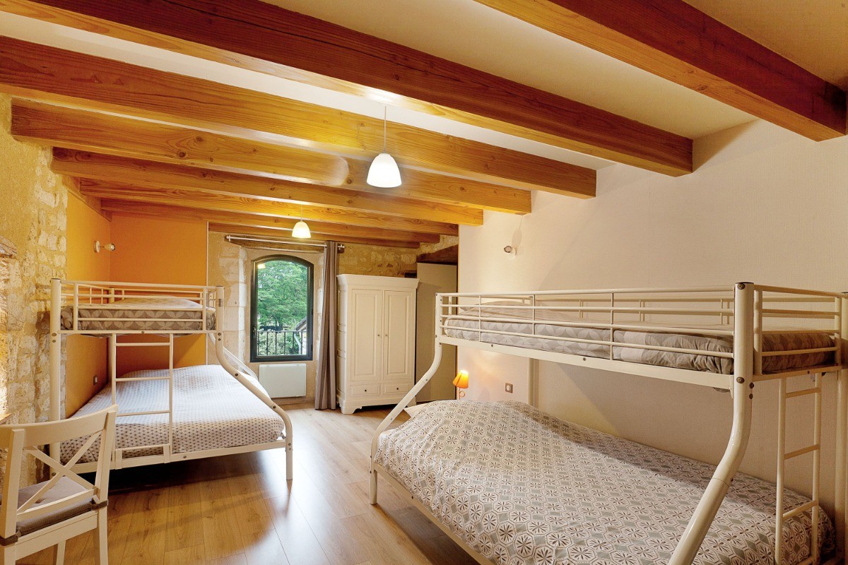 La chambre "Dortoir" et ses 6 couchages