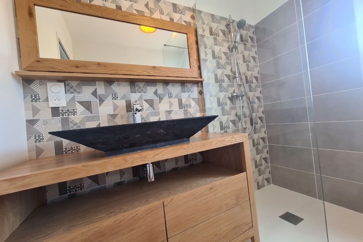 Maison de vacances "La Clairière" avec un jardinet et un garage pour 6 personnes, à St Trojan Les Bains, sur l'ile d'Oléron, en Charente maritime.