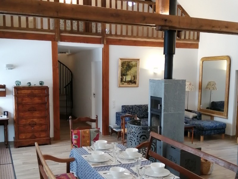 The living room