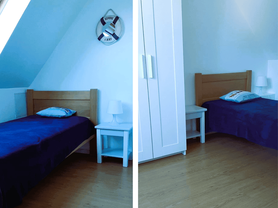 chambre 2 lits simples 90x190cm