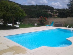 Cabanon provençal - Piscine