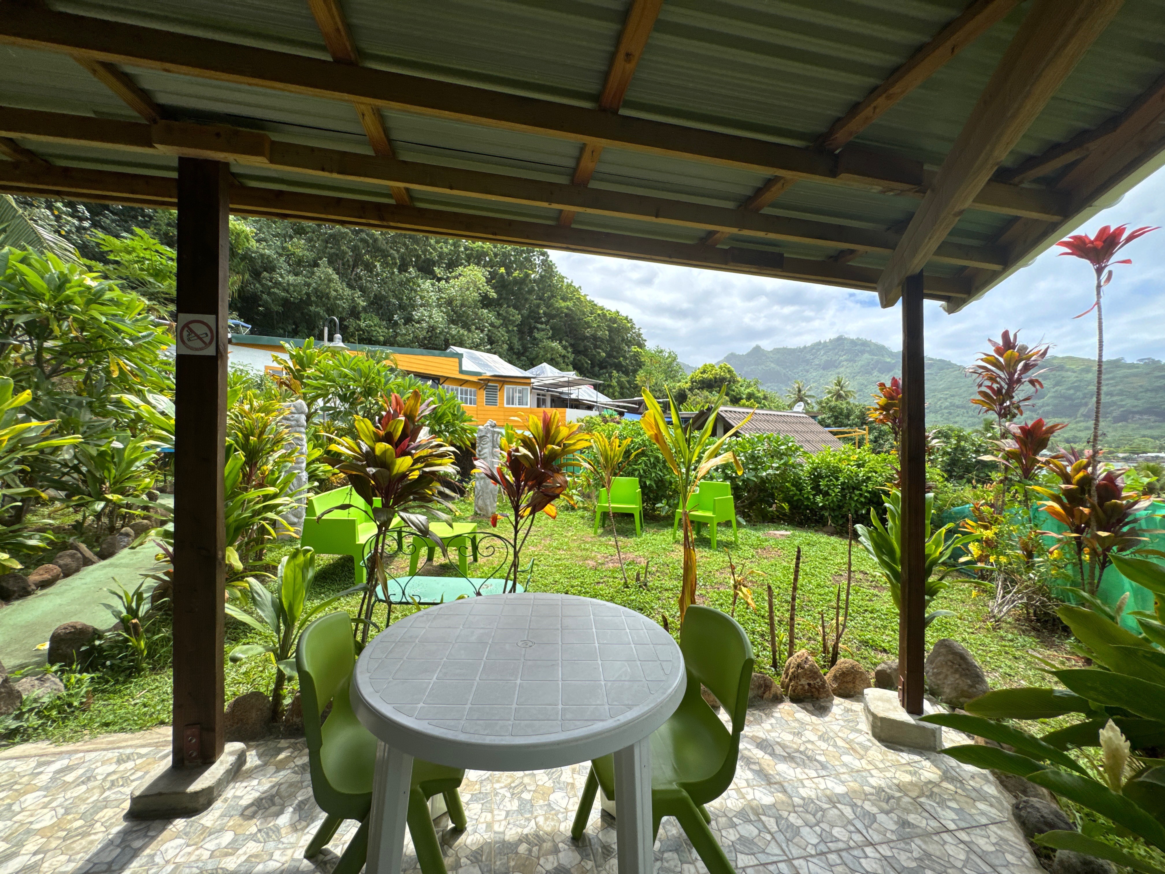 terrasse commune avec wifi