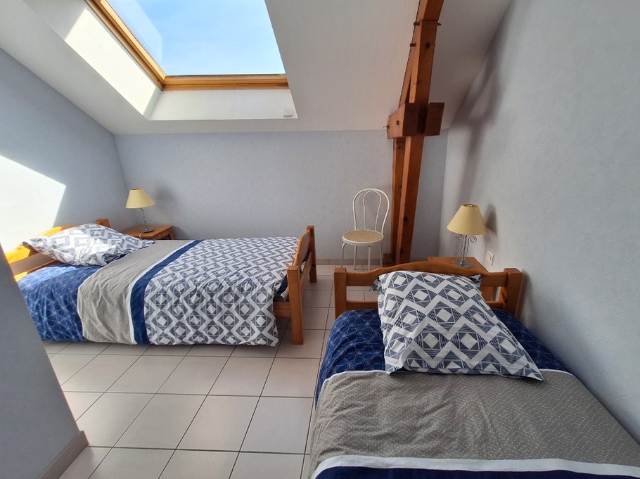 Chambre 2 lits en 90