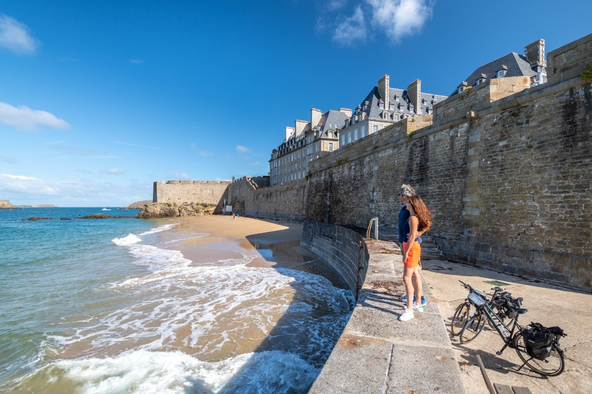 L'ancienne cité corsaire de Saint-Malo.
Crédits photo : CRTB BERTHIER-Emmanuel
