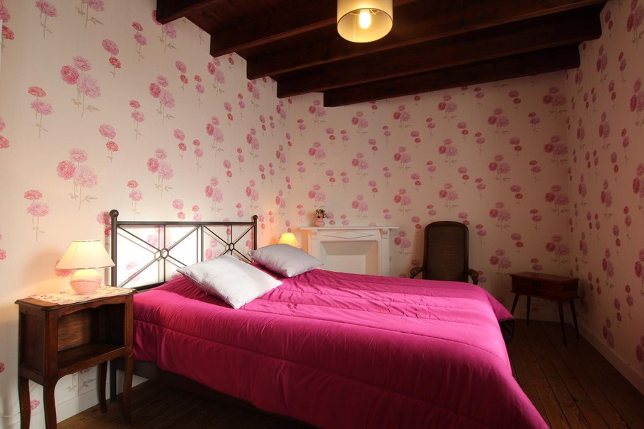 chambre rose 1er étage