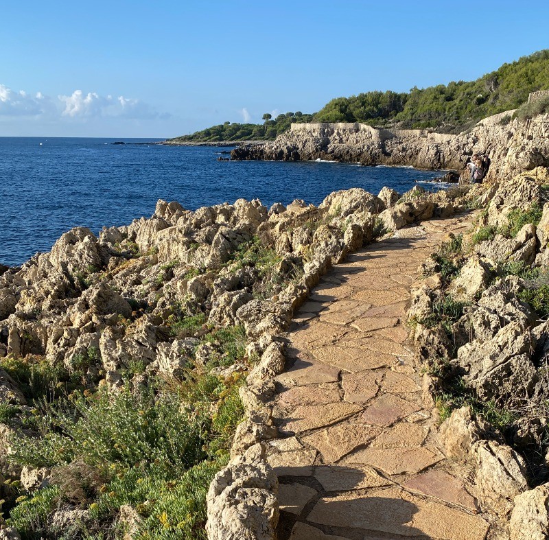 sentier Cap d'Antibes
