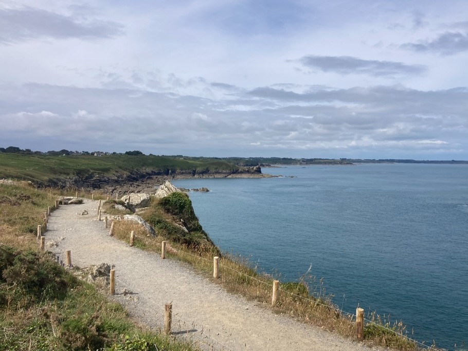 The GR 34 "Douaniers" path runs for miles.