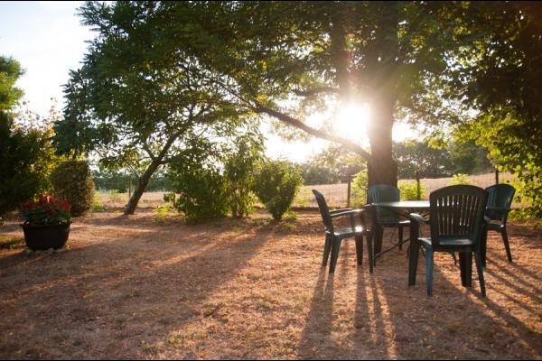 Jardin du gîte