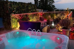 Spa/Jacuzzi en terrasse