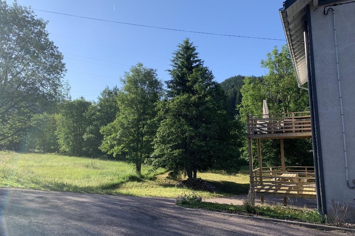Vue sur le jardin - Le Refuge d'Annelise