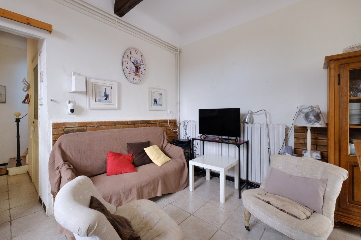 Espace salon, gîte le Floriège à Vidauban (Provence, Var)
