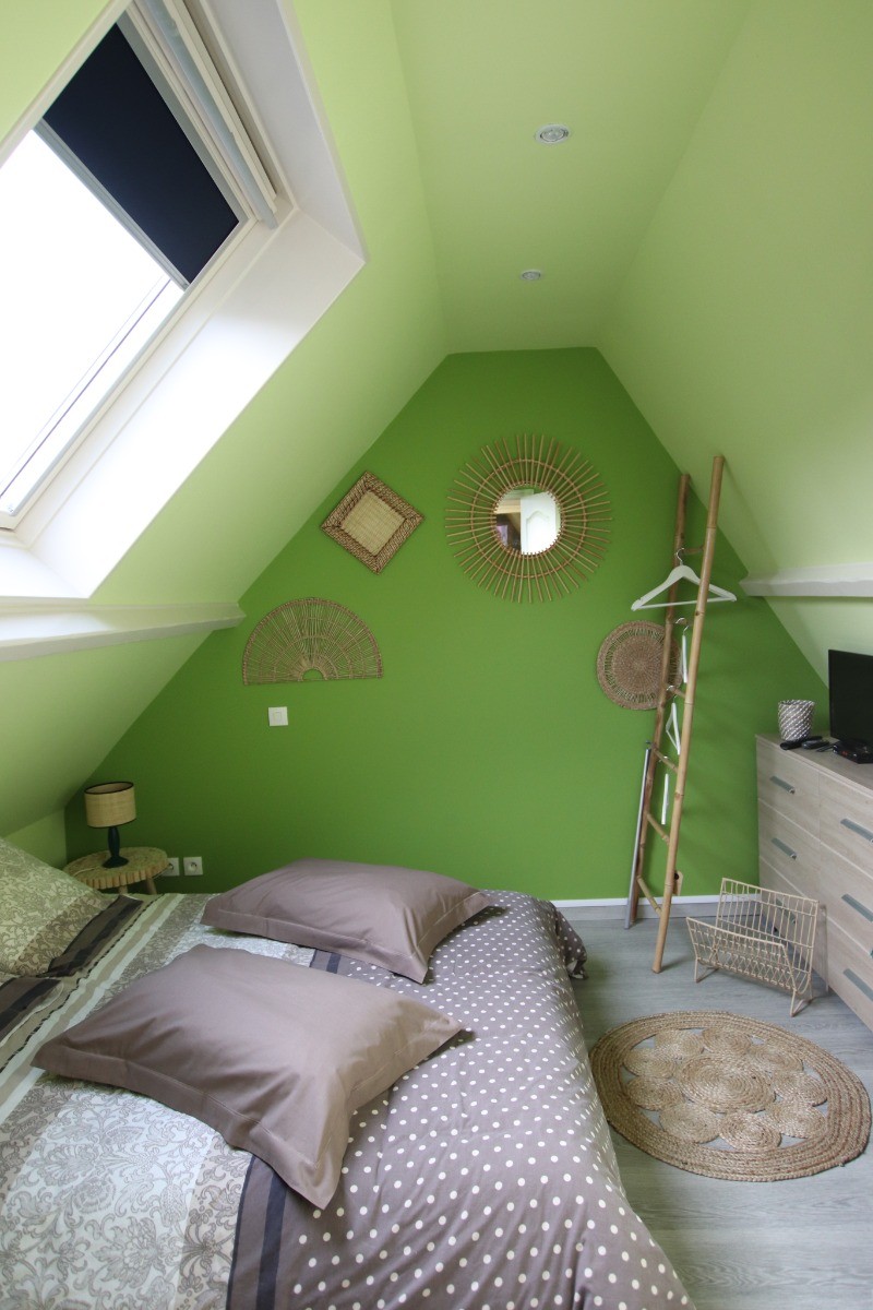 Chambre La Zen, Le Gîte Normand, à Nielles-lès-Bléquin dans le Pas-de-Calais