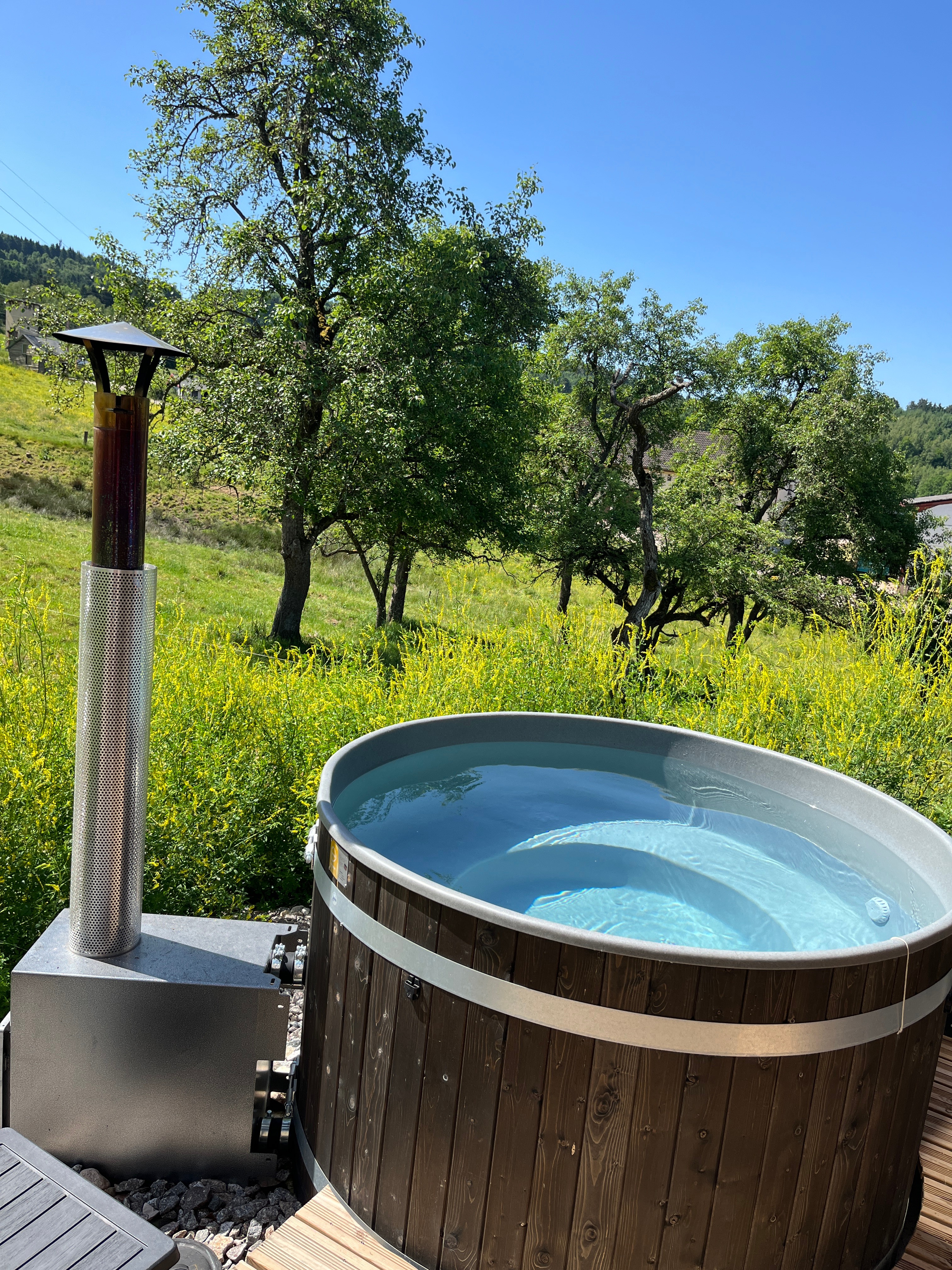 Nordic bath – Helsinki Lodge, Saint-Léonard, Vosges