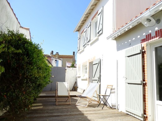 Maison dans les ruelles de Saint Gilles Croix de Vie, quartier du Maroc