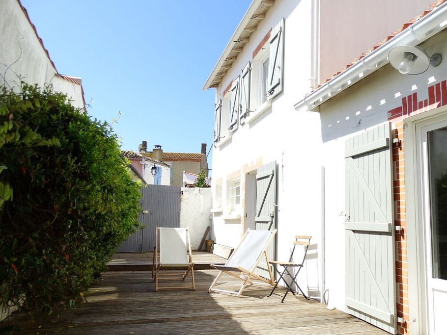 Maison dans les ruelles de Saint Gilles Croix de Vie, quartier du Maroc
