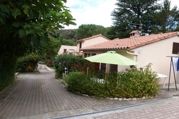 terrasse  avec parking