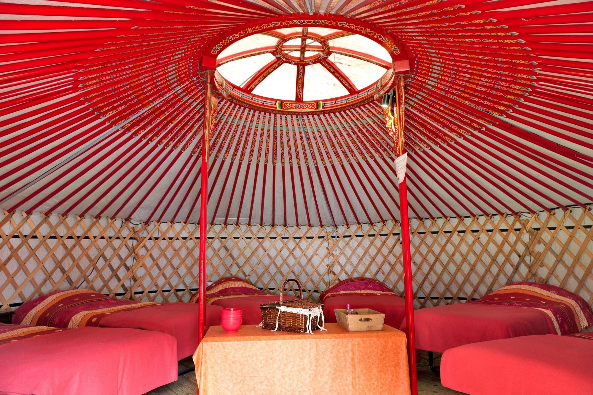 Défi Planet', Yourte mongole LUNDY pour 7 personnes, à Dienné, Vienne