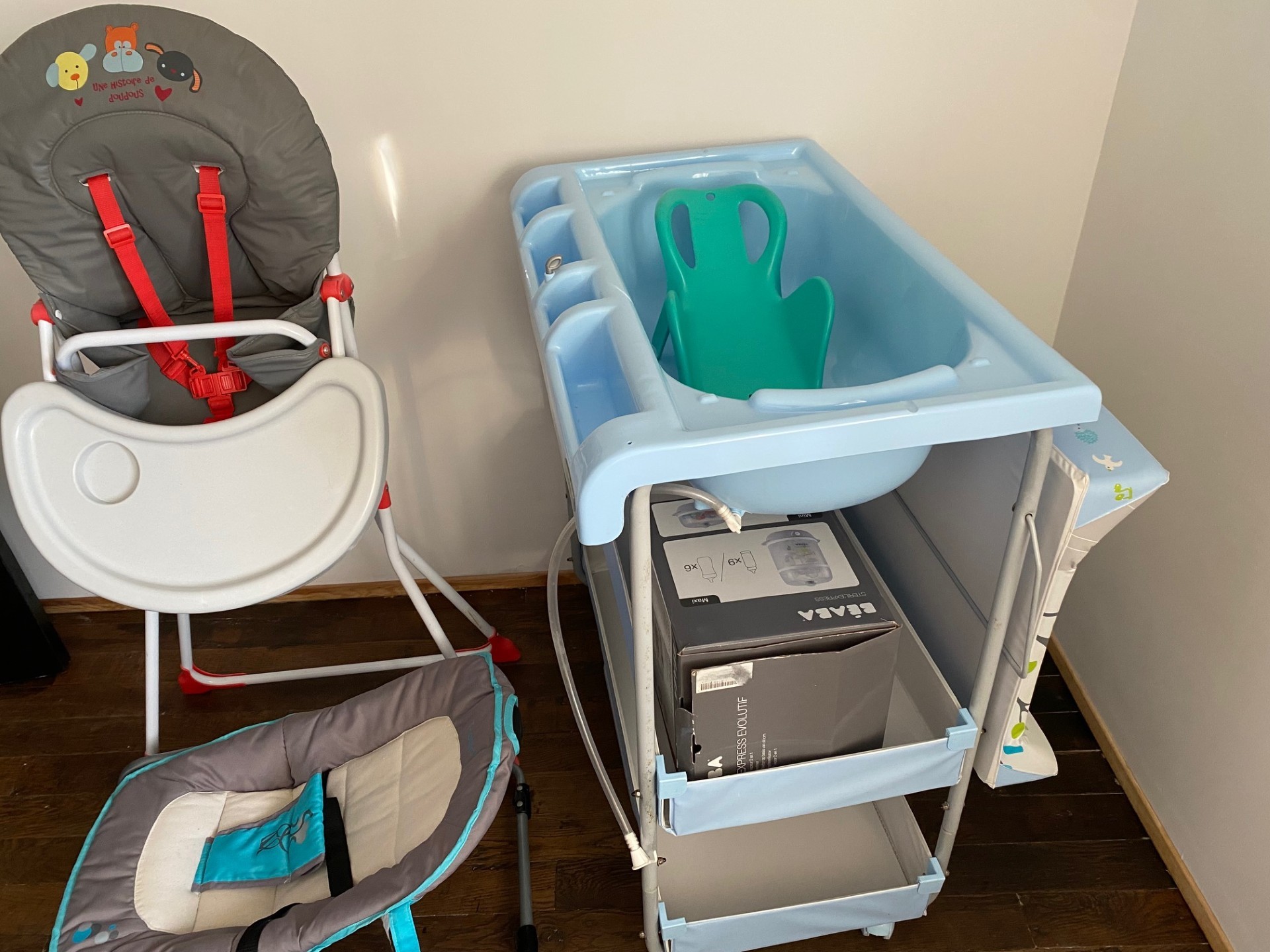 Equipement Bébé à disposition - Appartement familial Begnécourt, Vosges