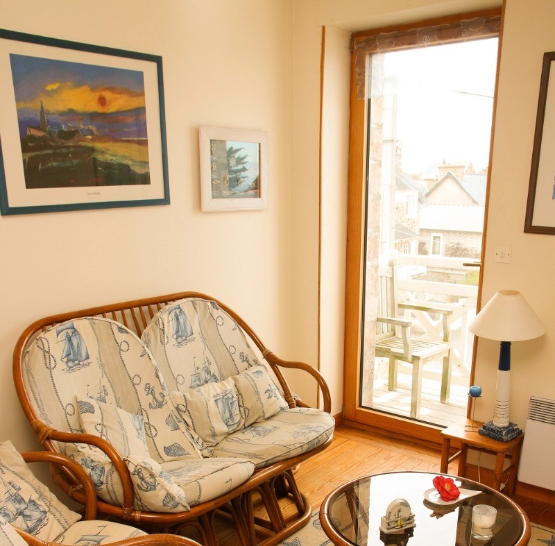 Bienvenue à bord, location, appartement, Pléneuf Val André, Bidan Claudine, séjour