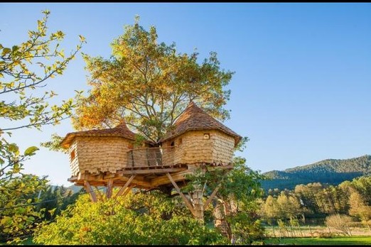 les cabanes l'été (vue est)