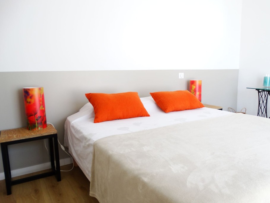 Chambre 3 avec un lit en 160