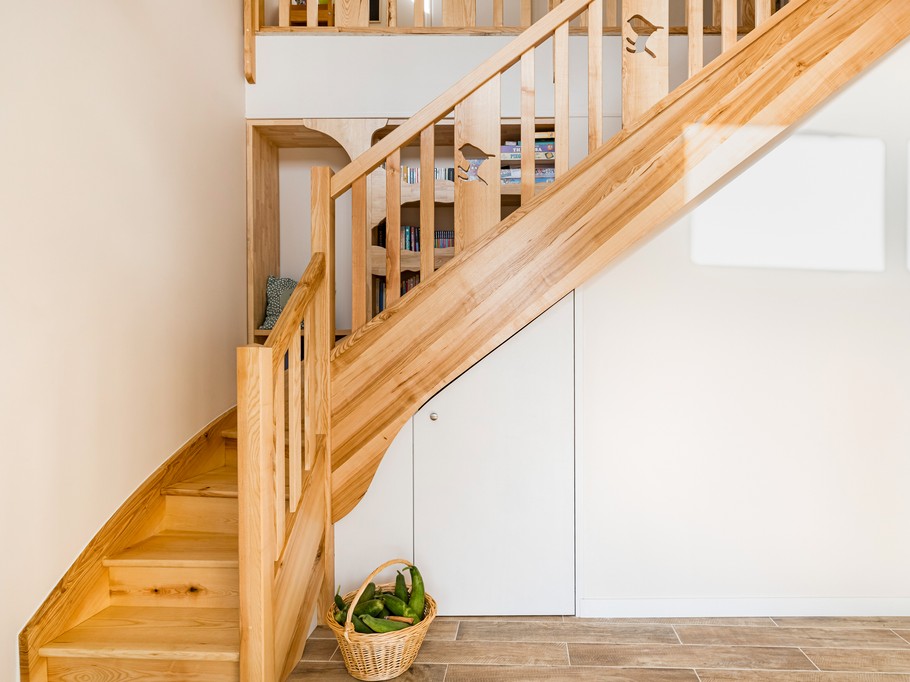 En route pour le 1er étage