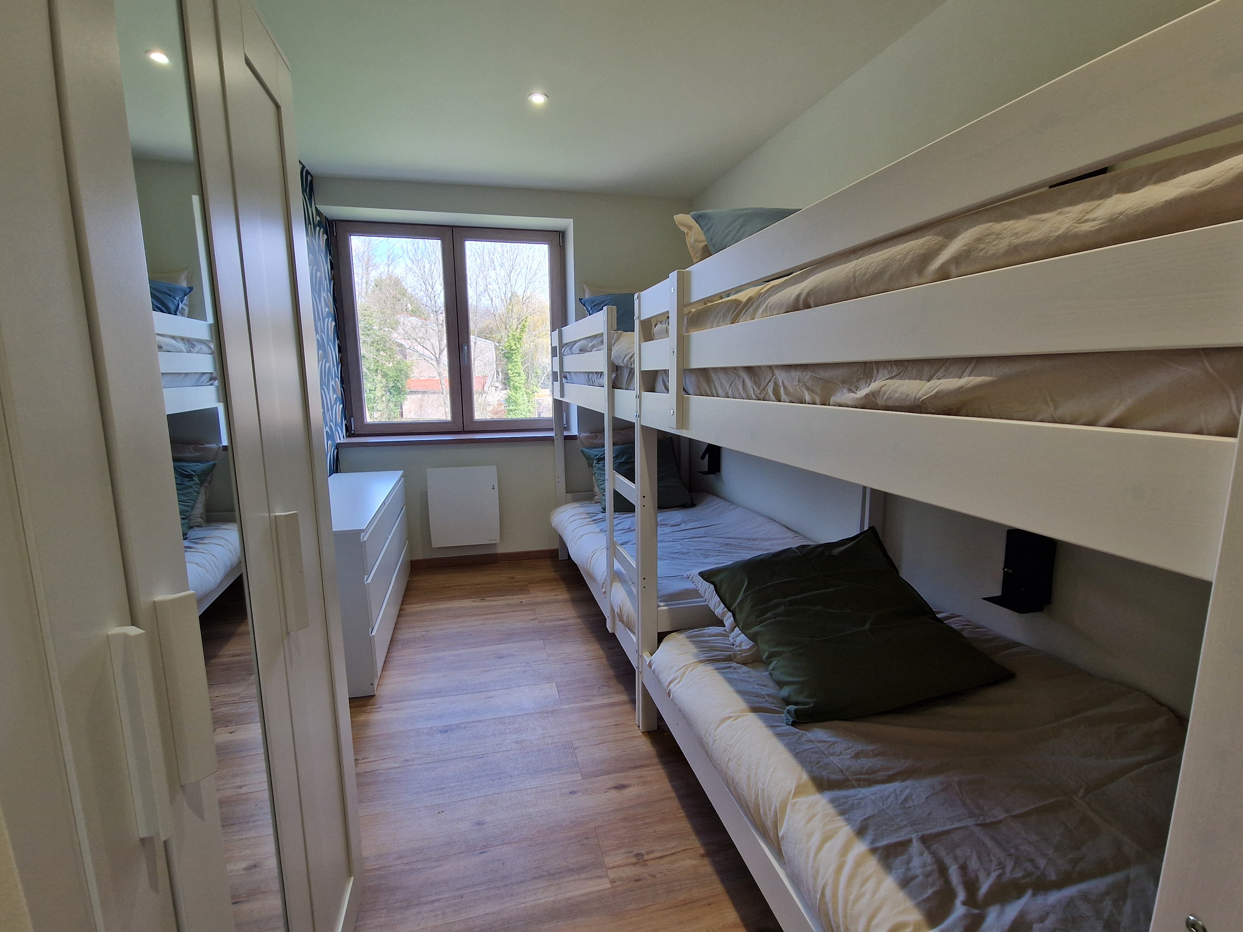 Bedroom 4, ideal for children - Gîte de la Forêt