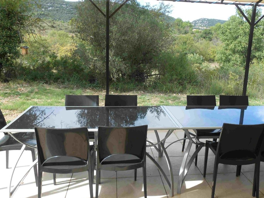 Terrasse couverte _ Villa Nature au Soleil