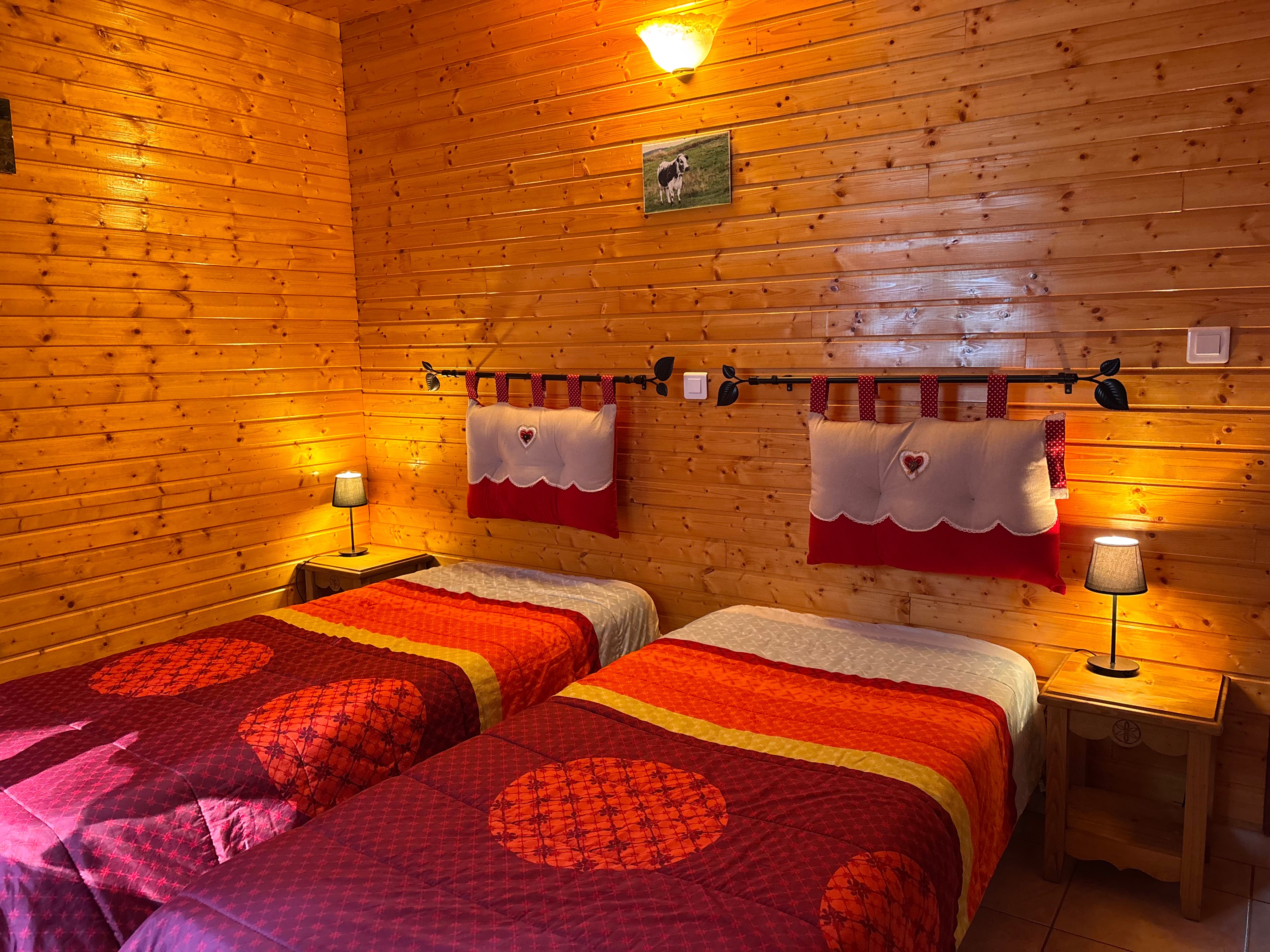 Bedroom 2 - Chalet Le Jauniré - Plainfaing, Vosges
