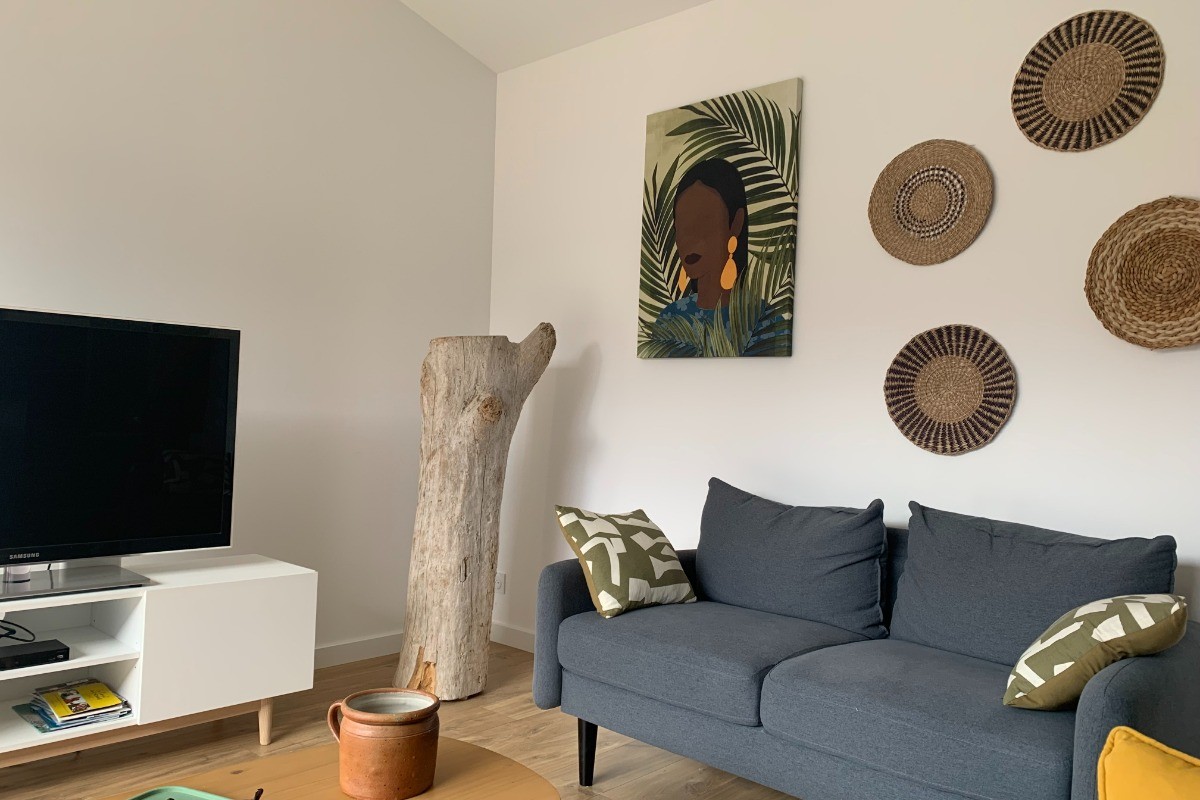 salon lumineux et cosy
