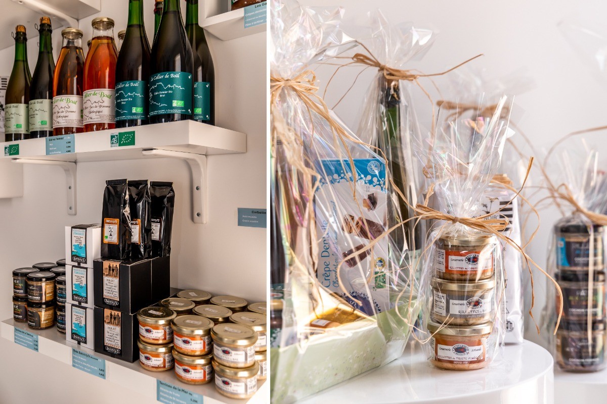 Photo Le Vallon de Léhon. La boutique pour nos hôtes