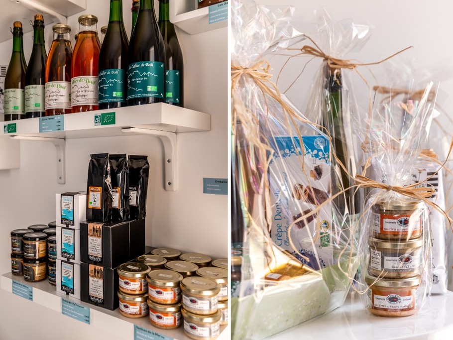 Photo Le Vallon de Léhon. La boutique pour nos hôtes