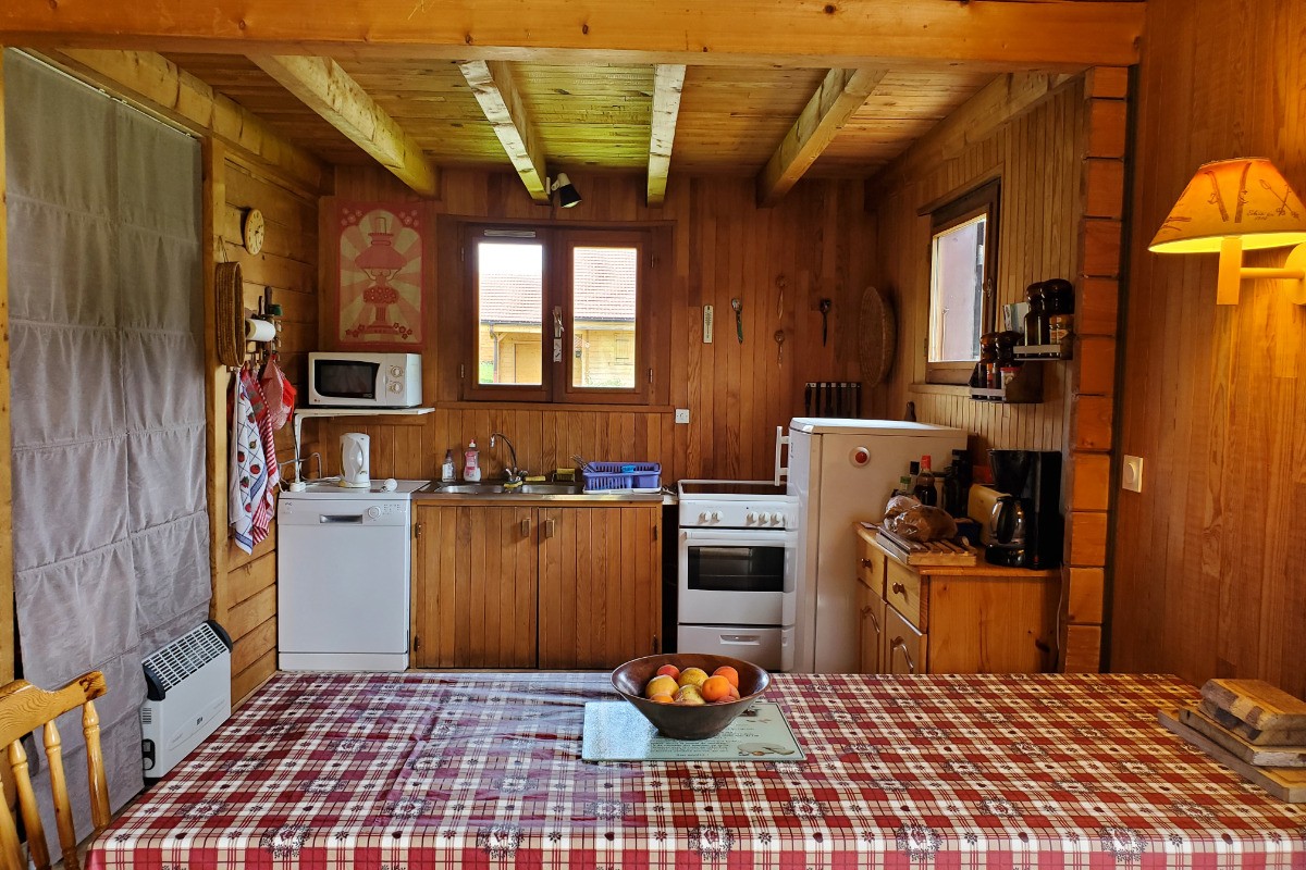Vue sur la cuisine