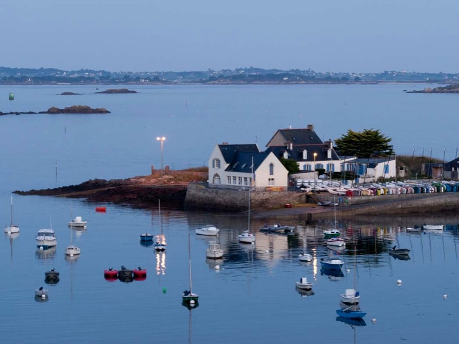 Le petit Port de Térénez à Plougasnou