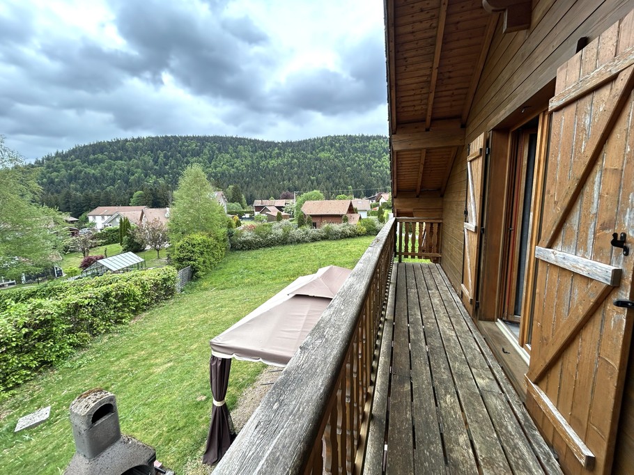 Balcony room 4 - Chalet Poème near Lac de Longemer