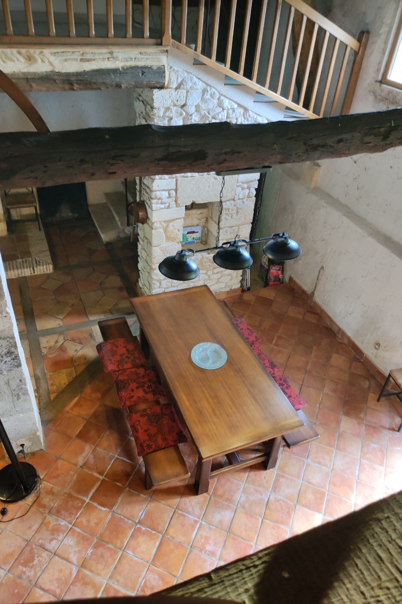 salle à manger ouverte