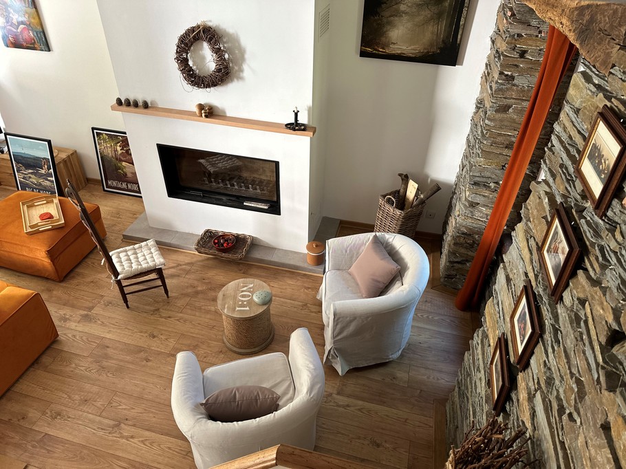 Pièce de vie côté salon